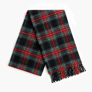 J. Crew Accessories - J. Crew Women’s Tartan Scarf in Black Multi NWT J. Crew Accessories - J. Crew Women’s Tartan Scarf in Black Multi NWT